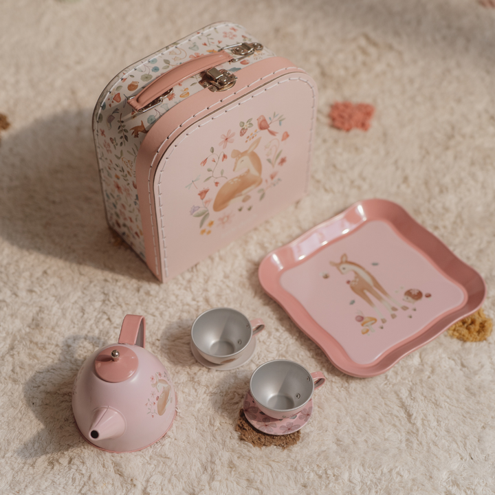 Little Dutch Tea Set in Suitcase – Fairy Garden (7 Piece)