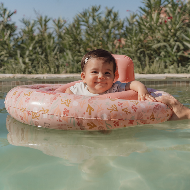 Little Dutch Inflatable Baby Float – Ocean Dreams Pink