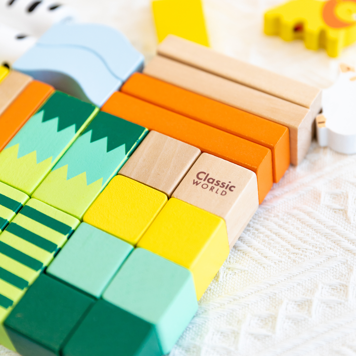 Classic World Forest Building Blocks (50 Piece)