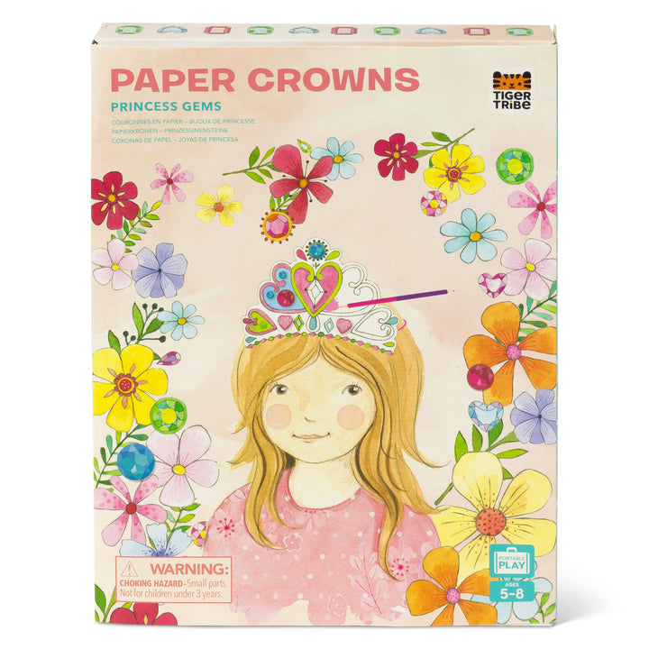 Tiger Tribe Paper Crowns – Princess Gems