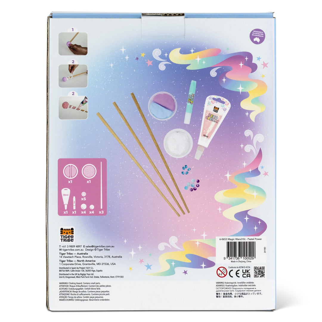 Tiger Tribe Magic Wand Kit – Pastel Power