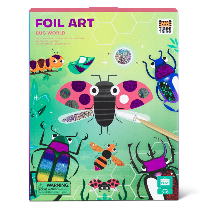 Tiger Tribe Foil Art – Bug World