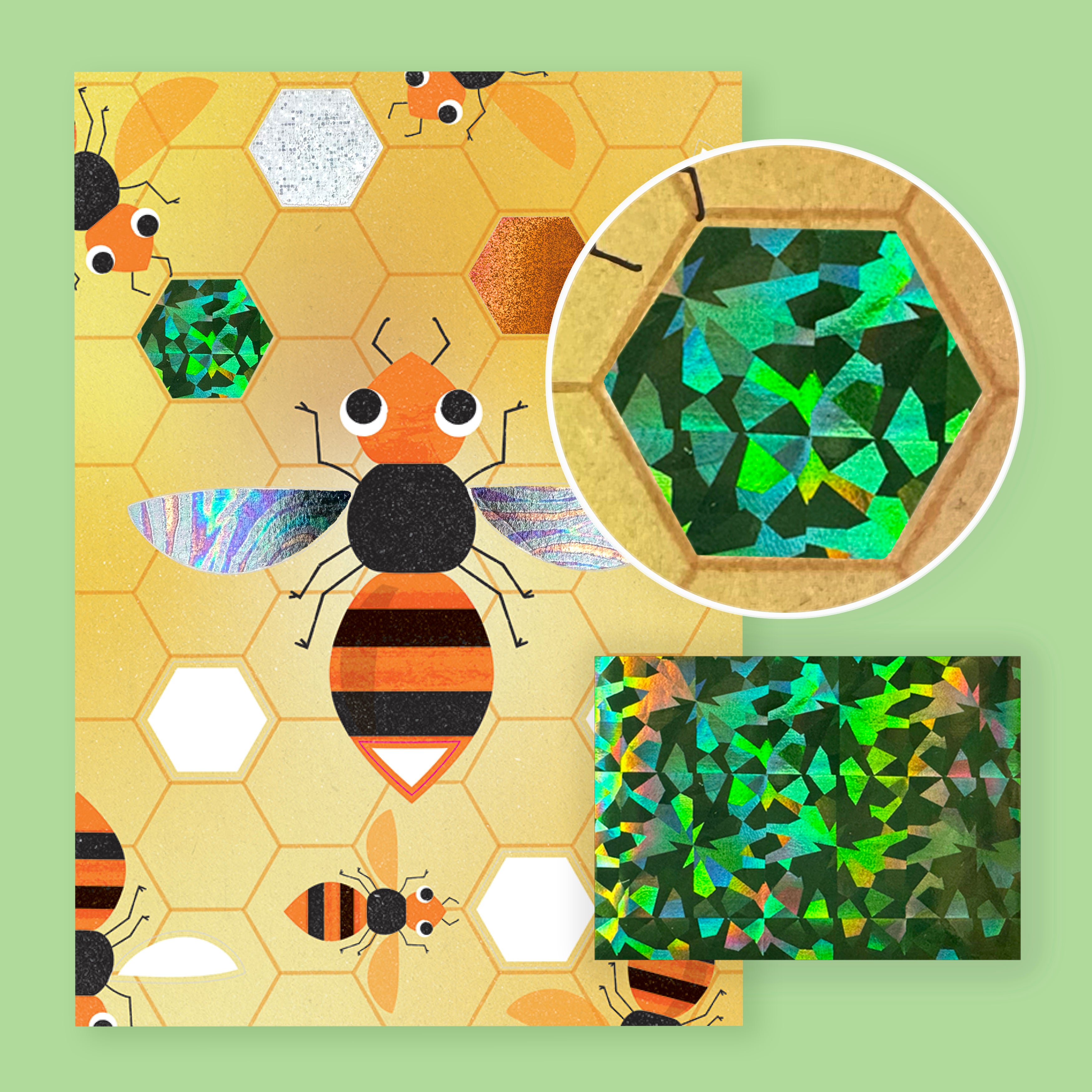 Tiger Tribe Foil Art – Bug World