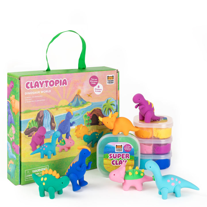 Tiger Tribe Claytopia – Dinosaur World