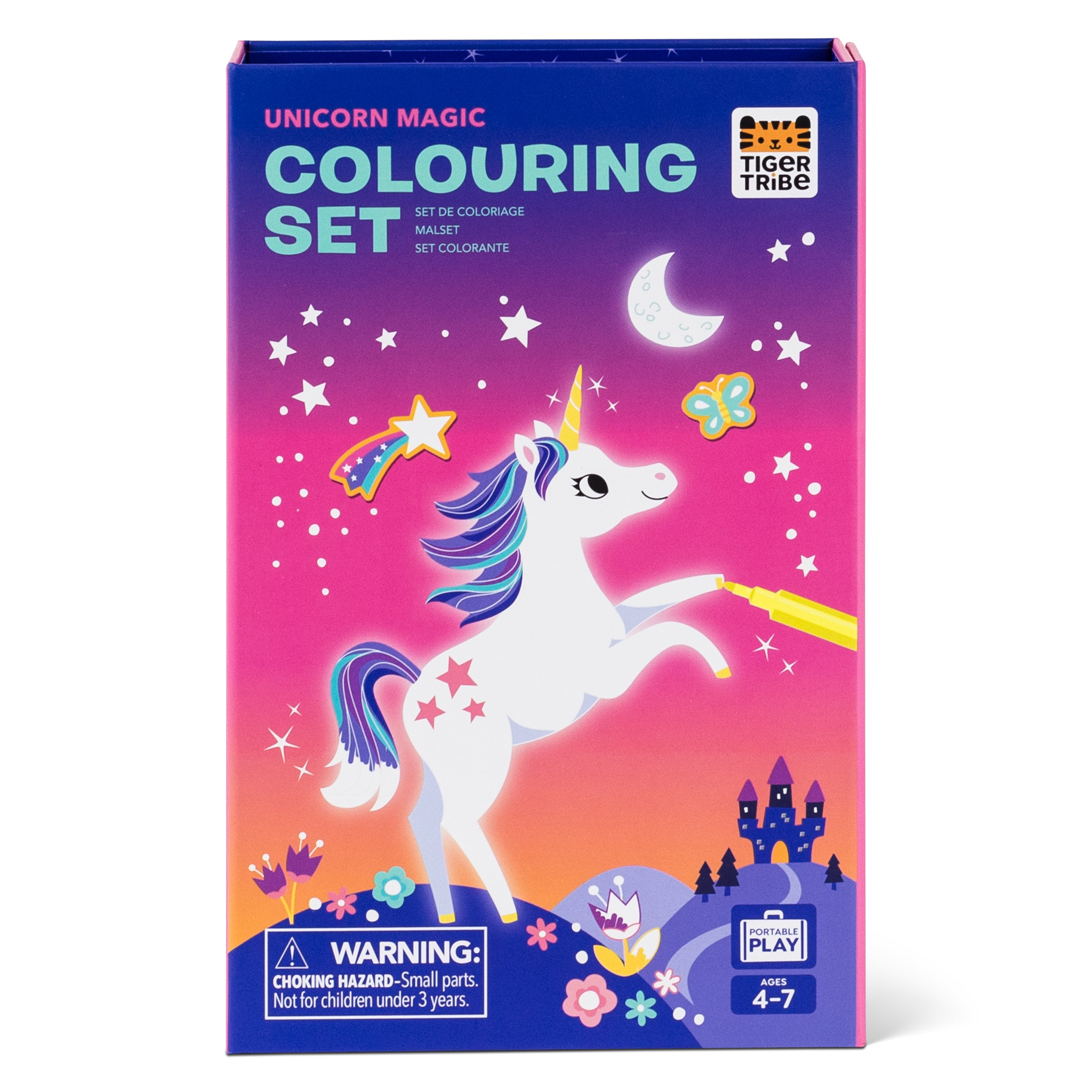 Tiger Tribe Colouring Set – Unicorn Magic