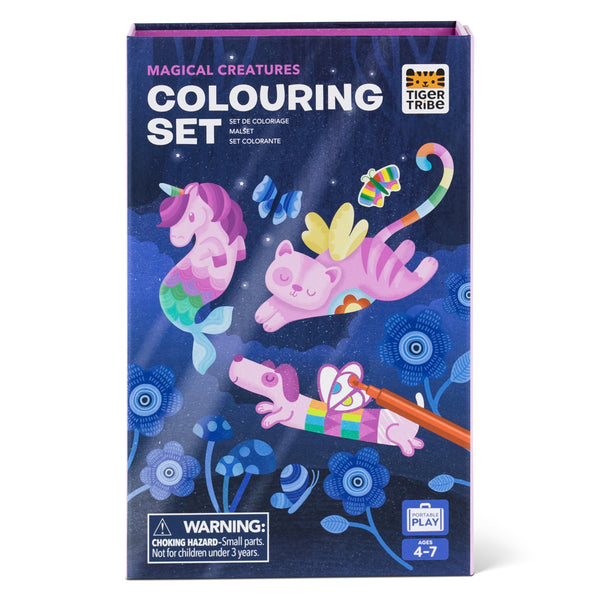 Tiger Tribe Colouring Set – Magical Creatures
