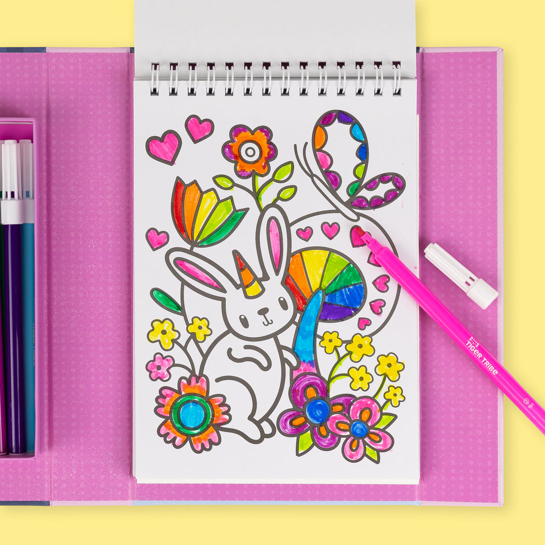 Tiger Tribe Colouring Set – Magical Creatures
