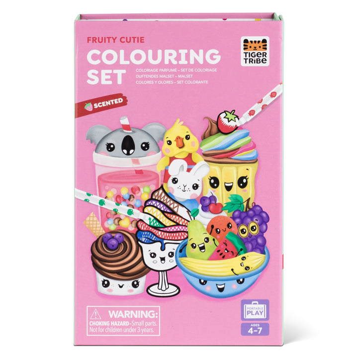 Tiger Tribe Scented Colouring – Fruity Cutie