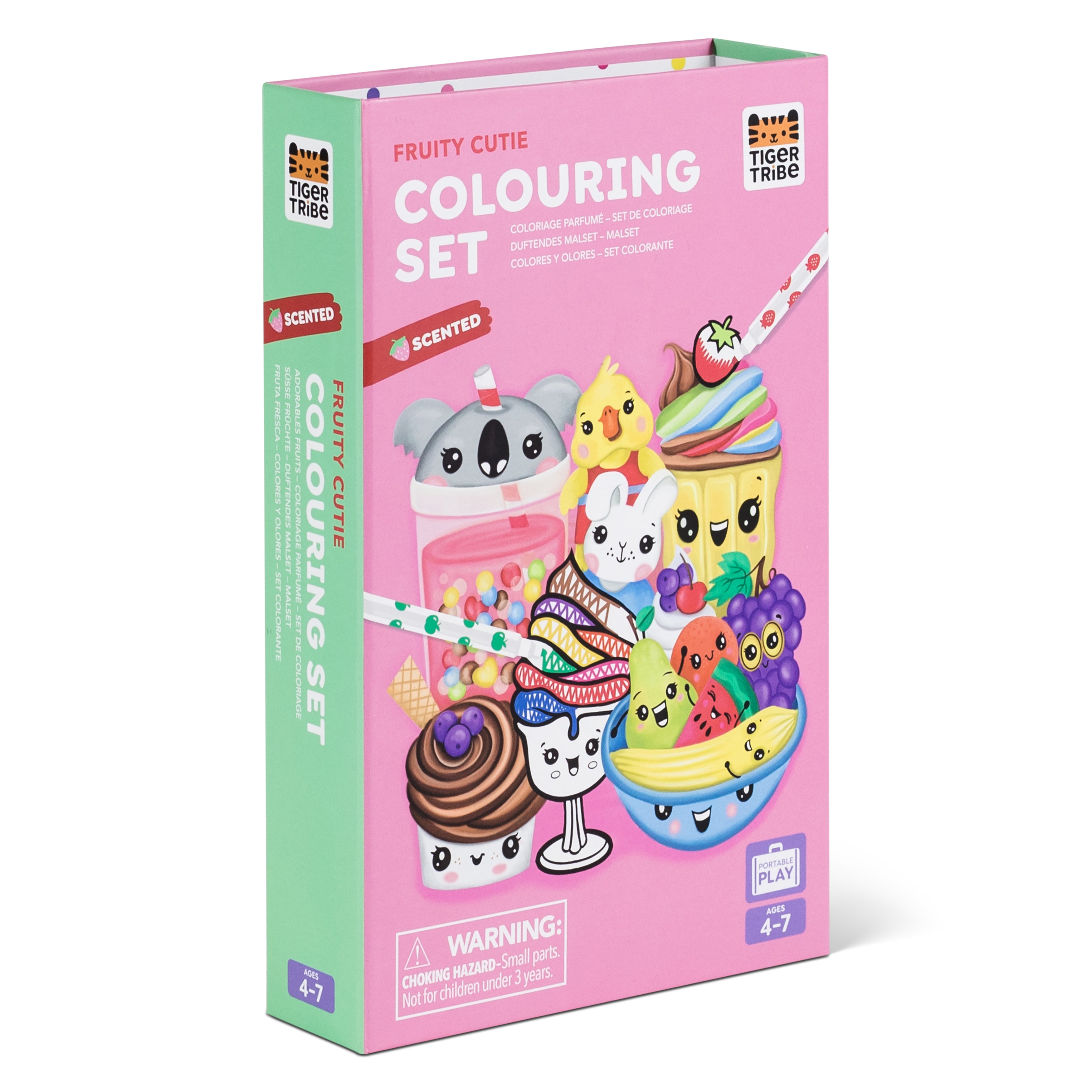 Tiger Tribe Scented Colouring – Fruity Cutie