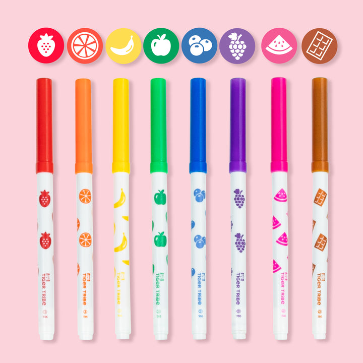 Tiger Tribe Scented Colouring – Fruity Cutie