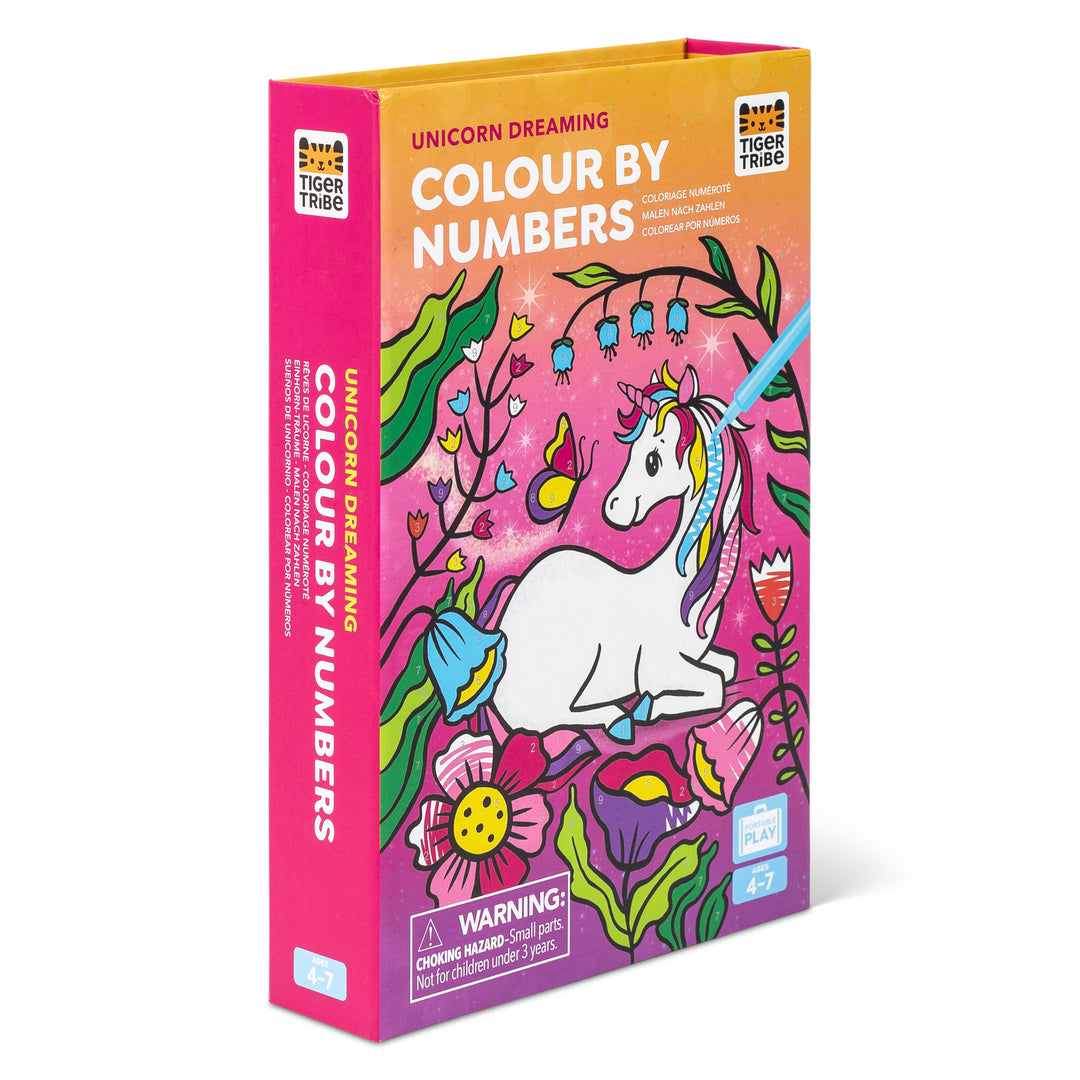 Tiger Tribe Colour by Numbers – Unicorn Dreaming