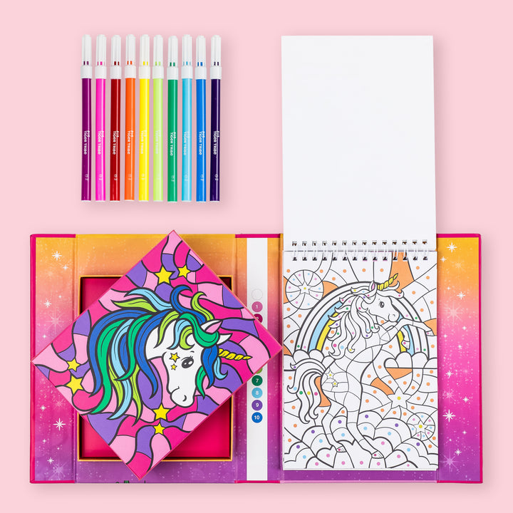Tiger Tribe Colour by Numbers – Unicorn Dreaming