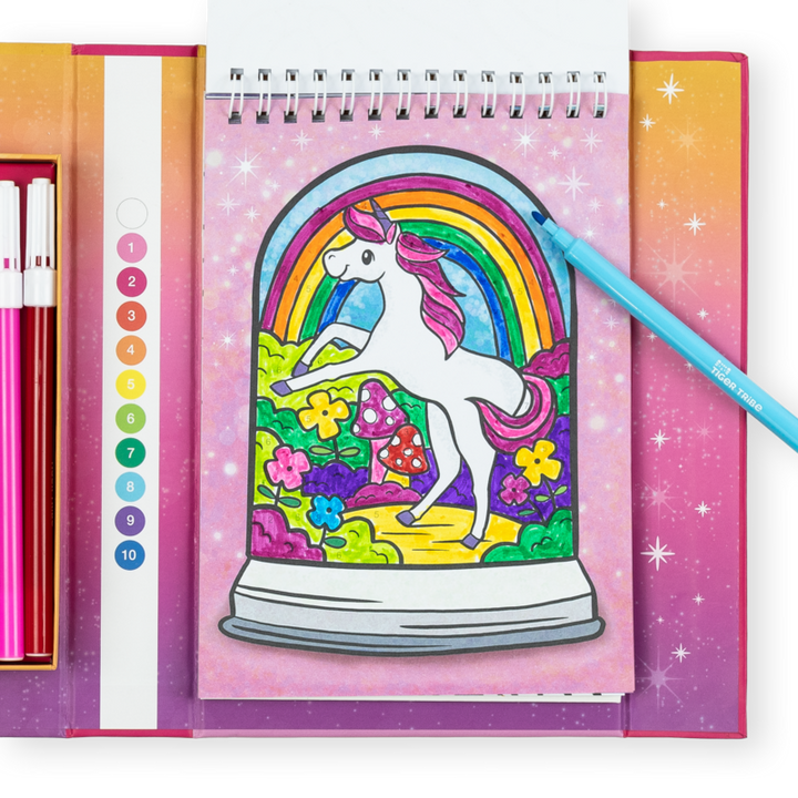 Tiger Tribe Colour by Numbers – Unicorn Dreaming