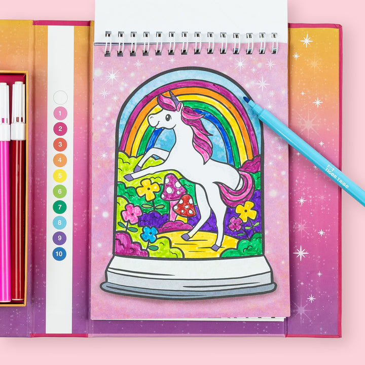 Tiger Tribe Colour by Numbers – Unicorn Dreaming