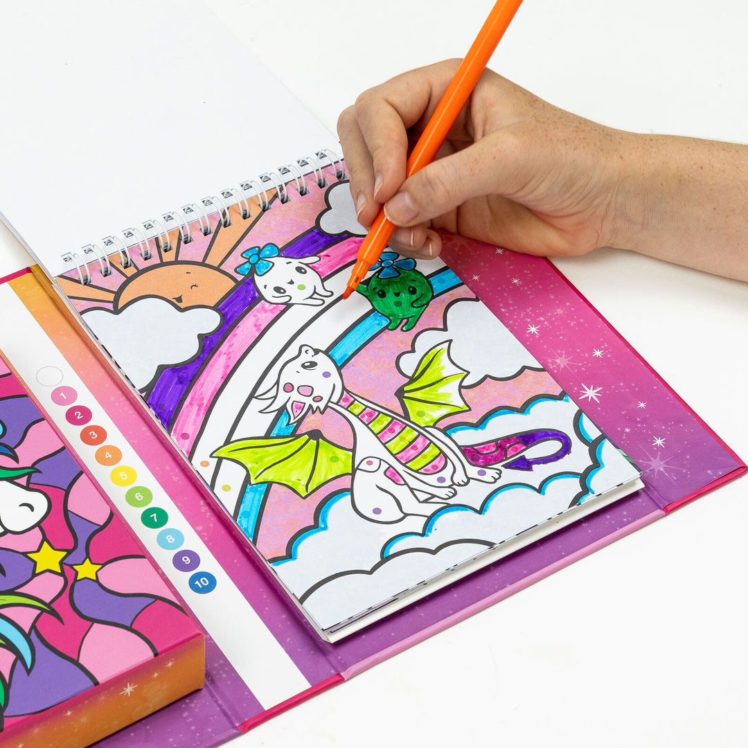 Tiger Tribe Colour by Numbers – Unicorn Dreaming