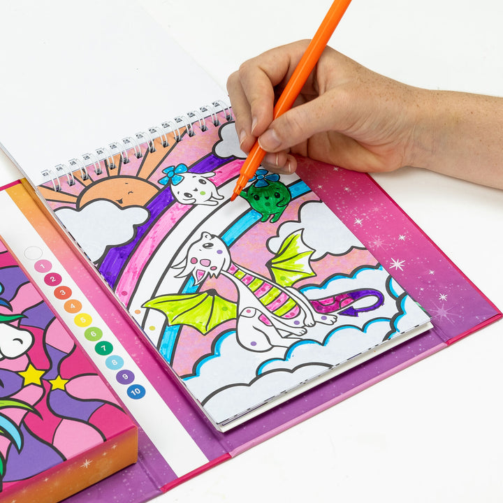Tiger Tribe Colour by Numbers – Unicorn Dreaming
