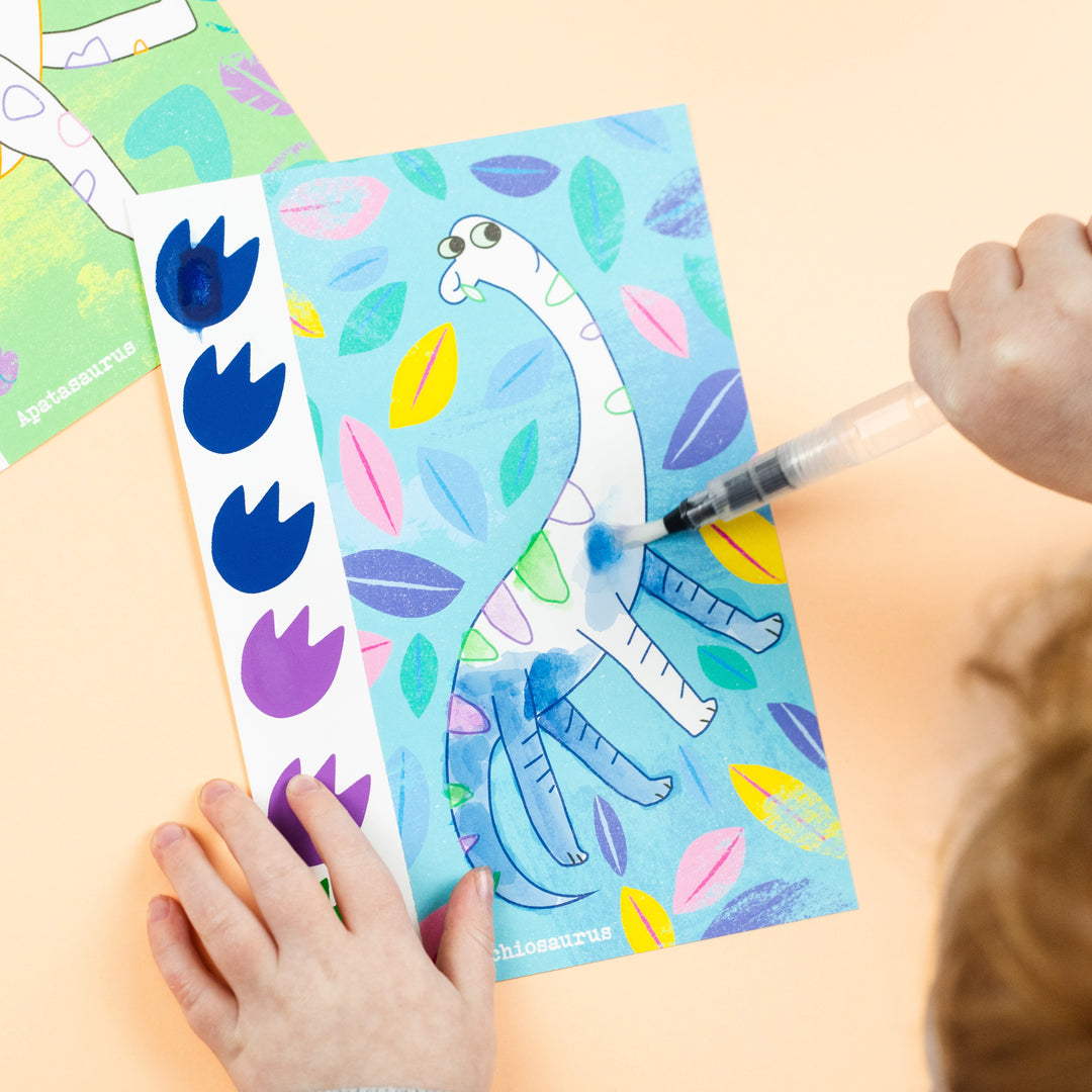 Tiger Tribe Paint A Picture – Dinosaurs
