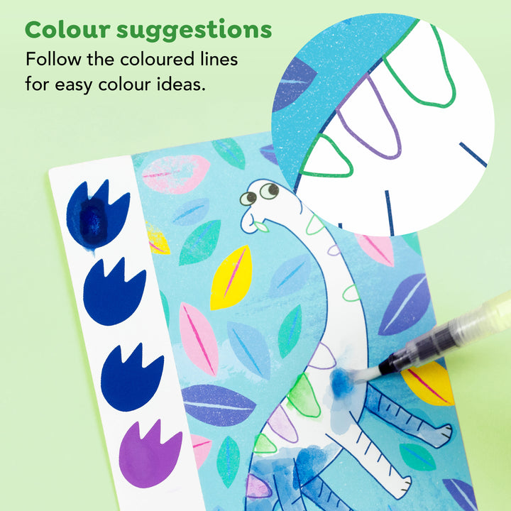 Tiger Tribe Paint A Picture – Dinosaurs