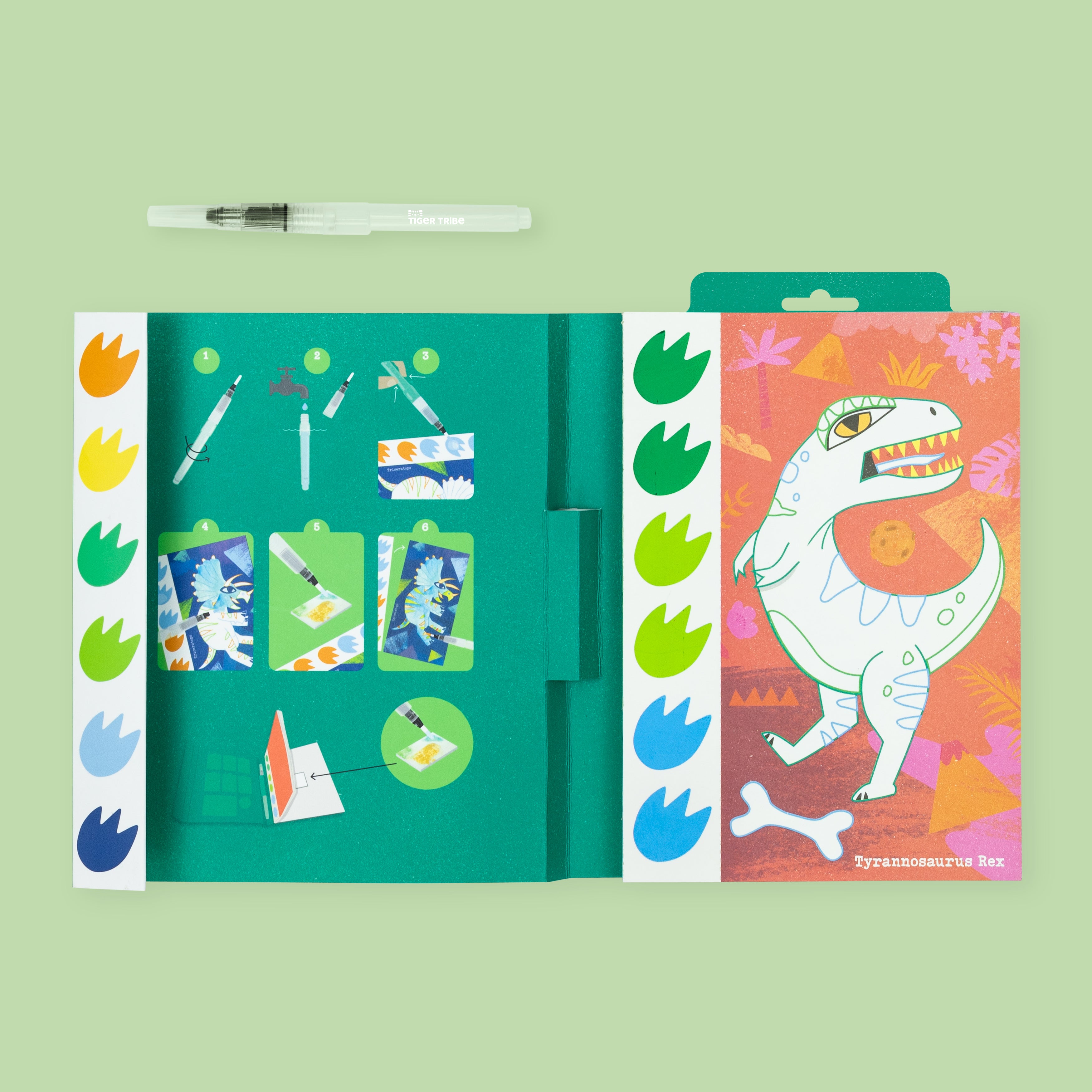 Tiger Tribe Paint A Picture – Dinosaurs