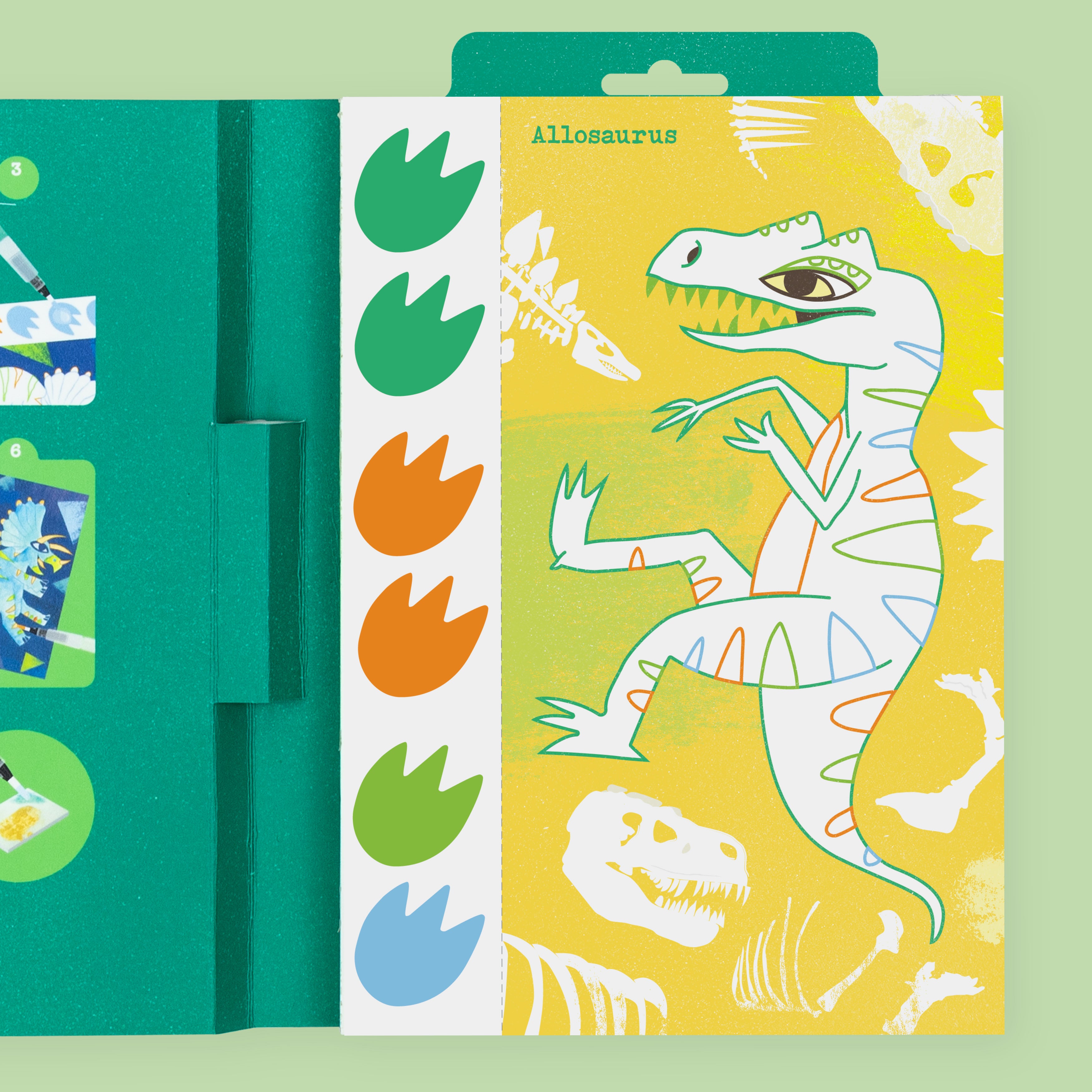 Tiger Tribe Paint A Picture – Dinosaurs