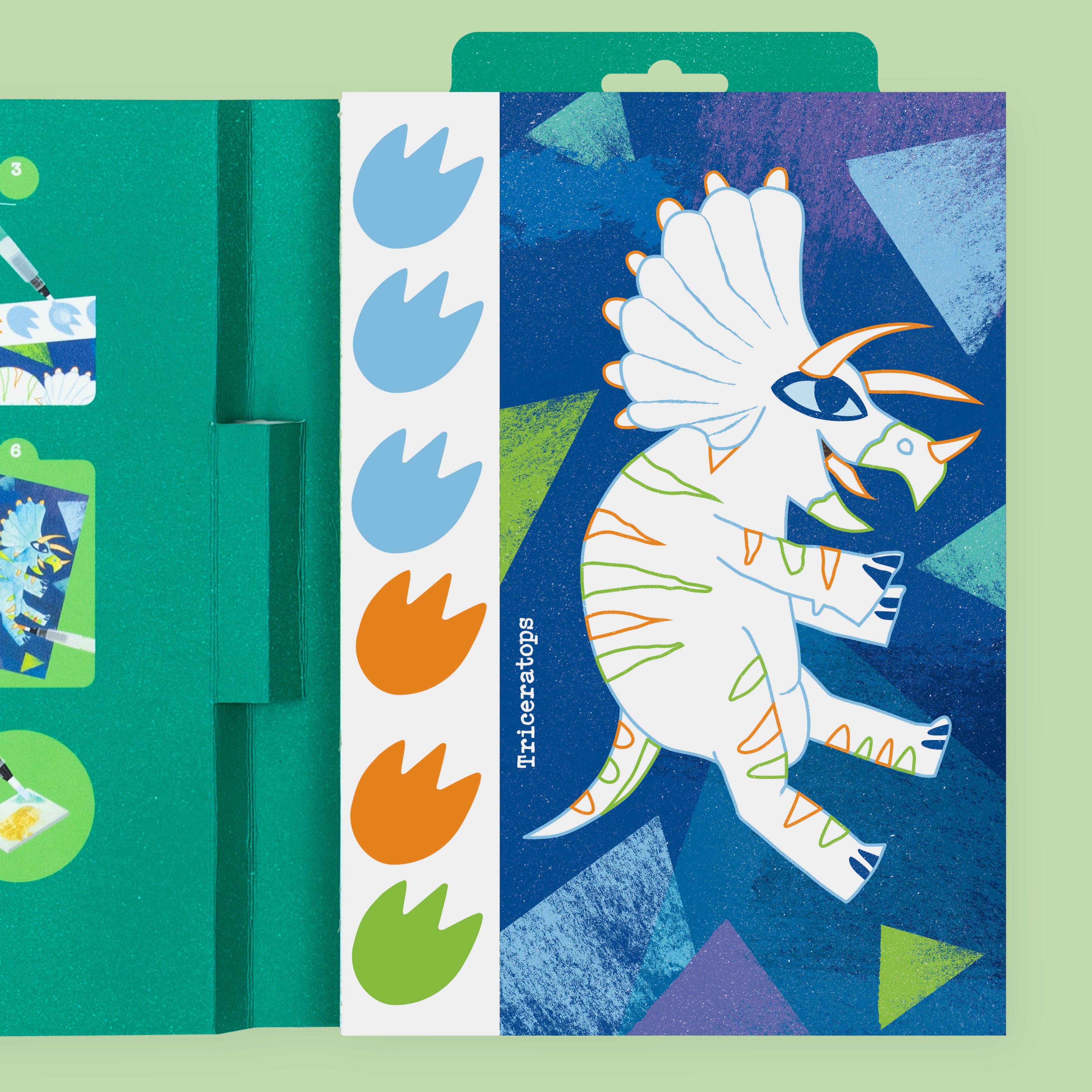 Tiger Tribe Paint A Picture – Dinosaurs