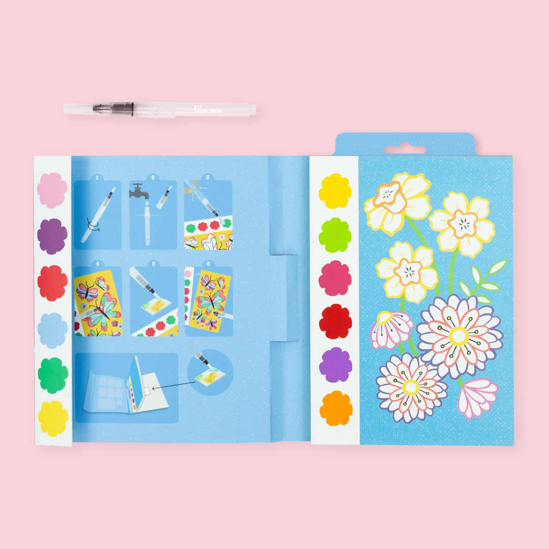 Tiger Tribe Paint A Picture – Butterflies &amp; Flowers