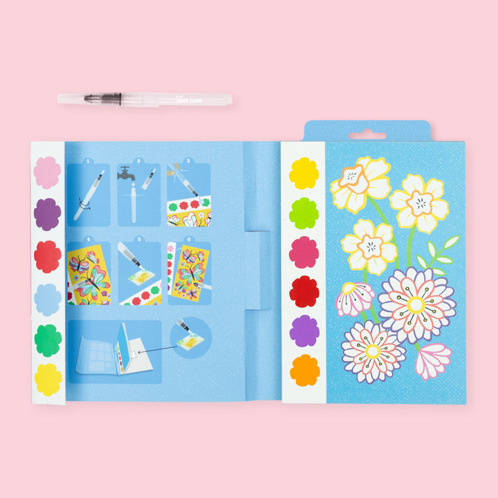 Tiger Tribe Paint A Picture – Butterflies &amp; Flowers