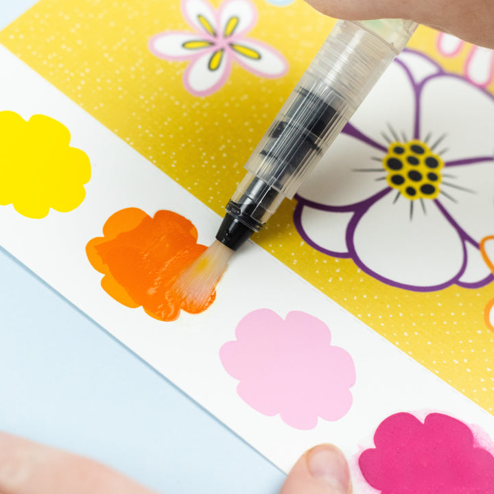 Tiger Tribe Paint A Picture – Butterflies &amp; Flowers