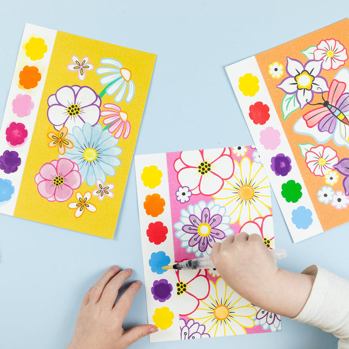 Tiger Tribe Paint A Picture – Butterflies &amp; Flowers