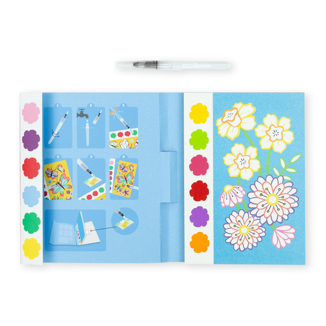 Tiger Tribe Paint A Picture – Butterflies &amp; Flowers