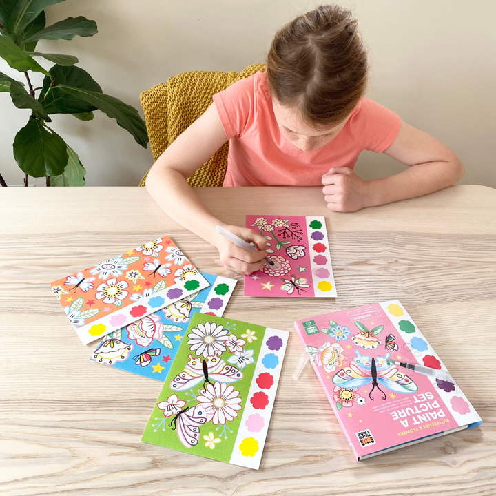 Tiger Tribe Paint A Picture – Butterflies &amp; Flowers