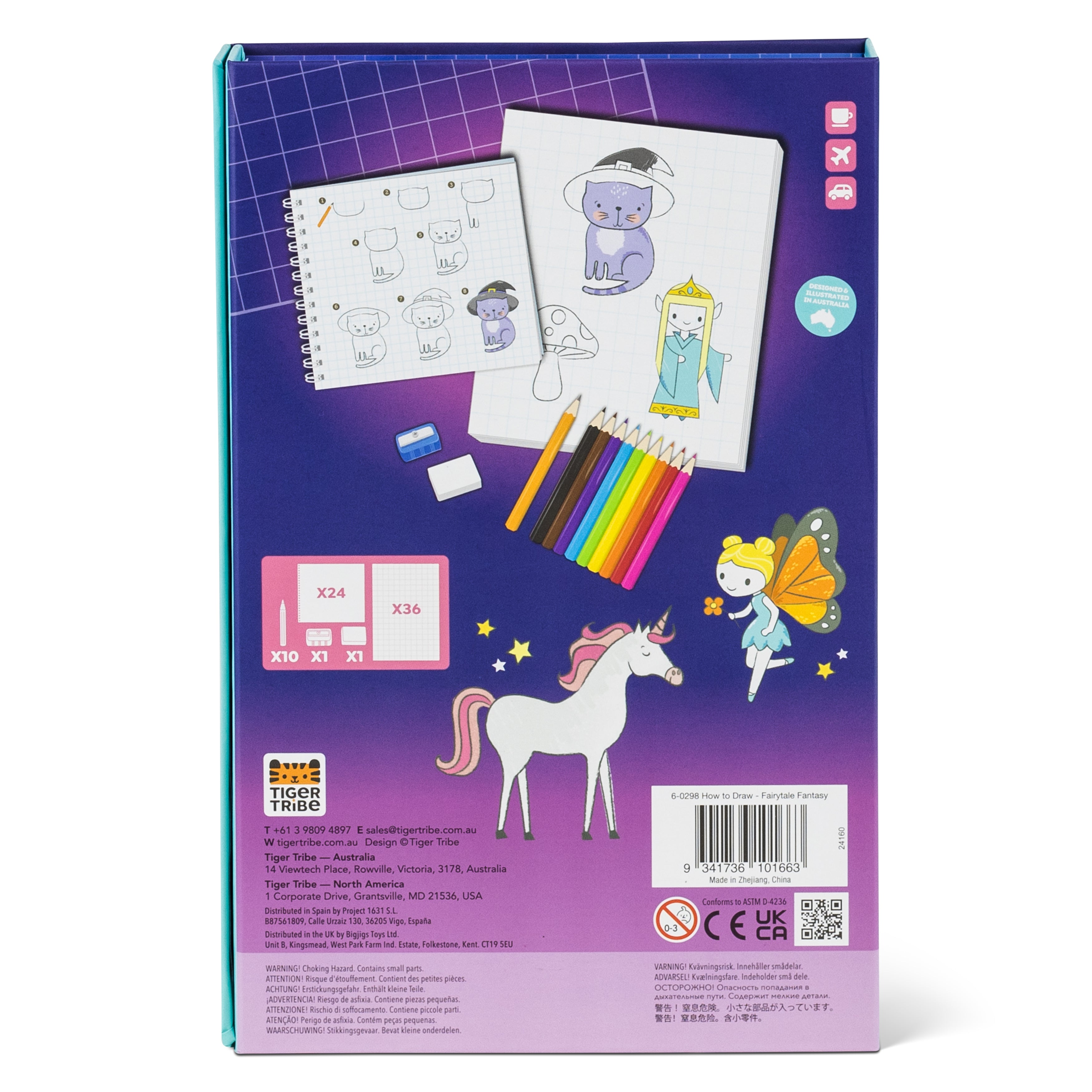 Tiger Tribe How To Draw – Fairytale Fantasy