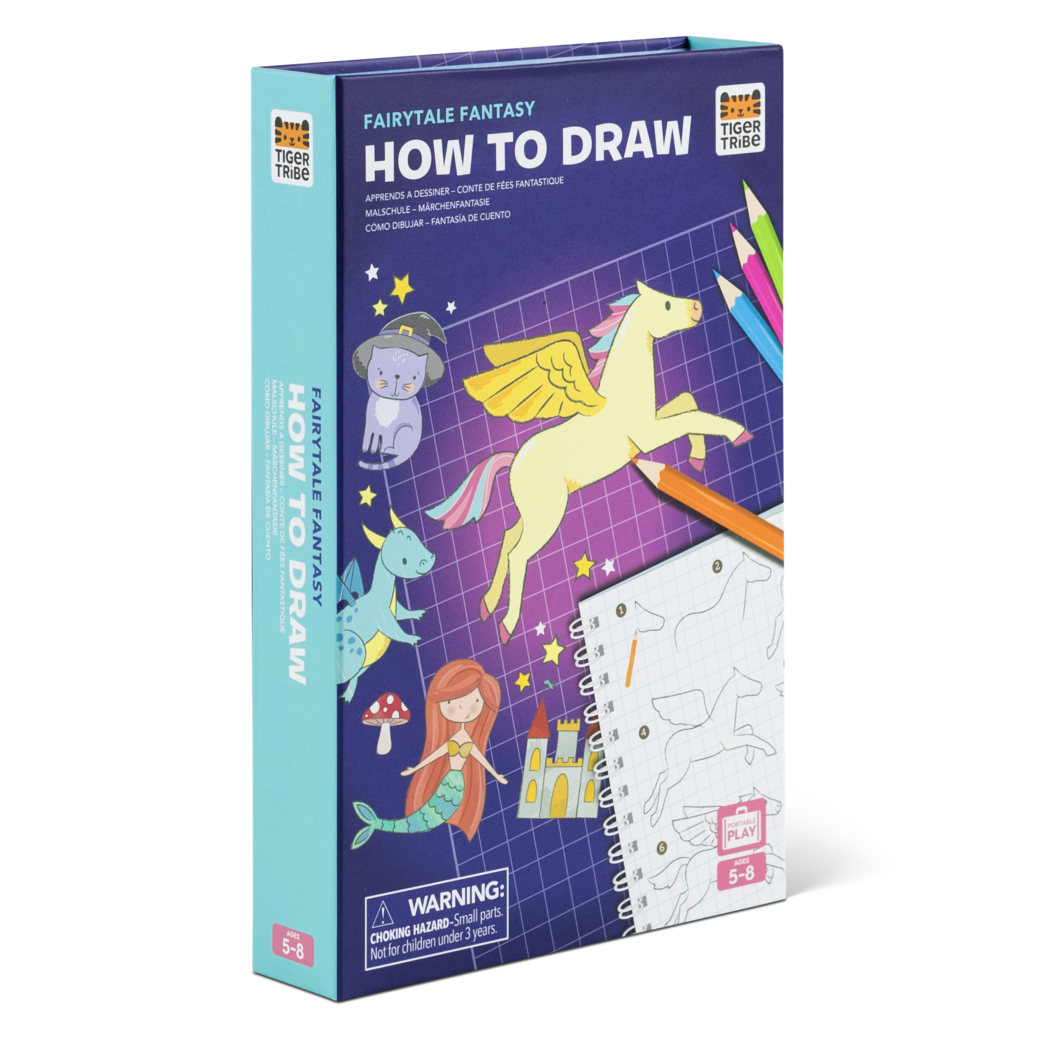 Tiger Tribe How To Draw – Fairytale Fantasy