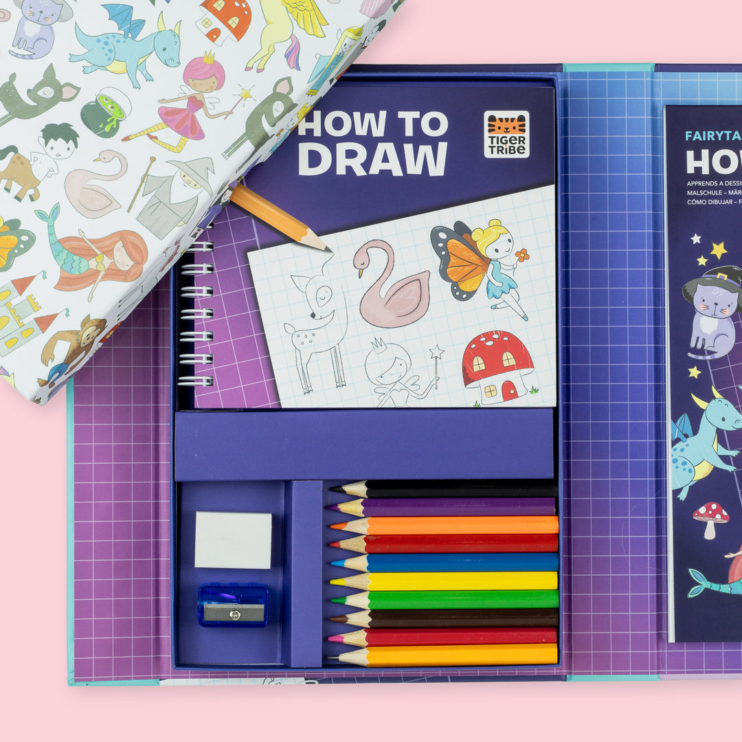 Tiger Tribe How To Draw – Fairytale Fantasy