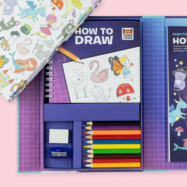 Tiger Tribe How To Draw – Fairytale Fantasy