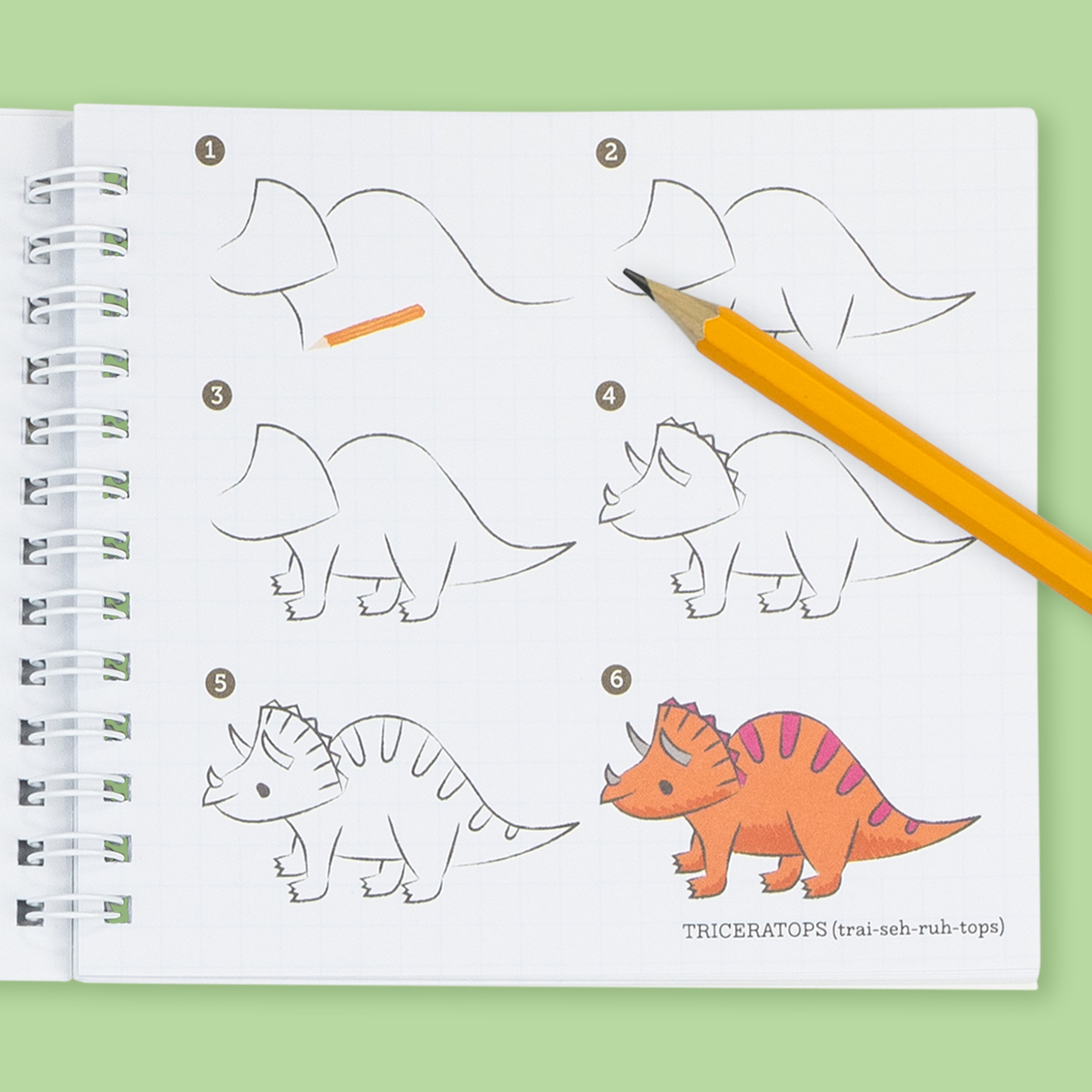 Tiger Tribe How To Draw – Dinosaurs