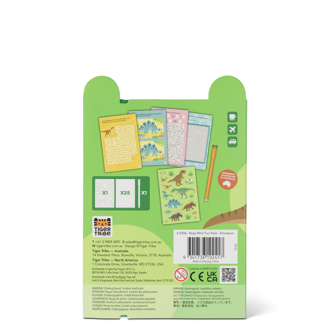 Tiger Tribe Busy Whiz Fun Pack – Dinosaurs