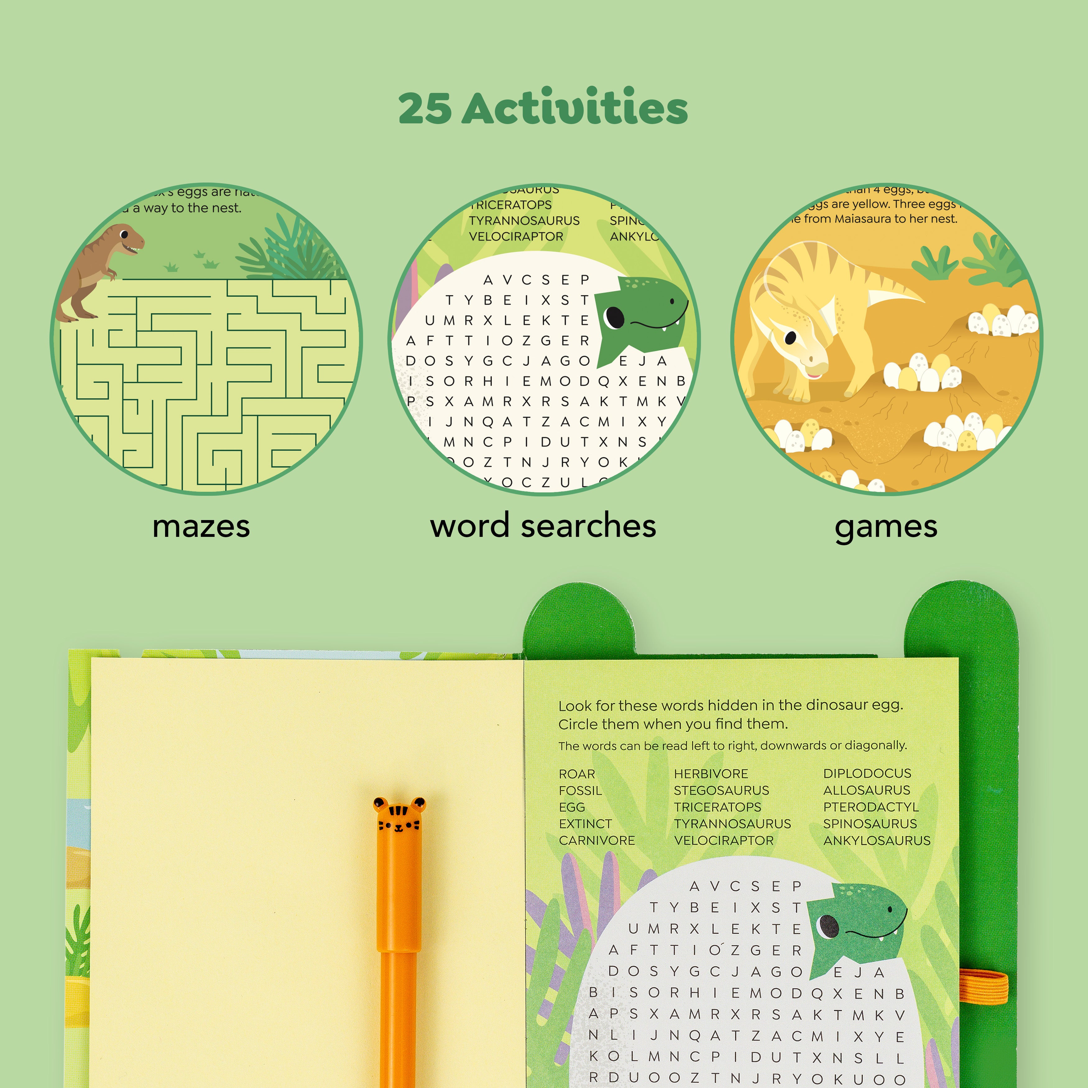 Tiger Tribe Busy Whiz Fun Pack – Dinosaurs