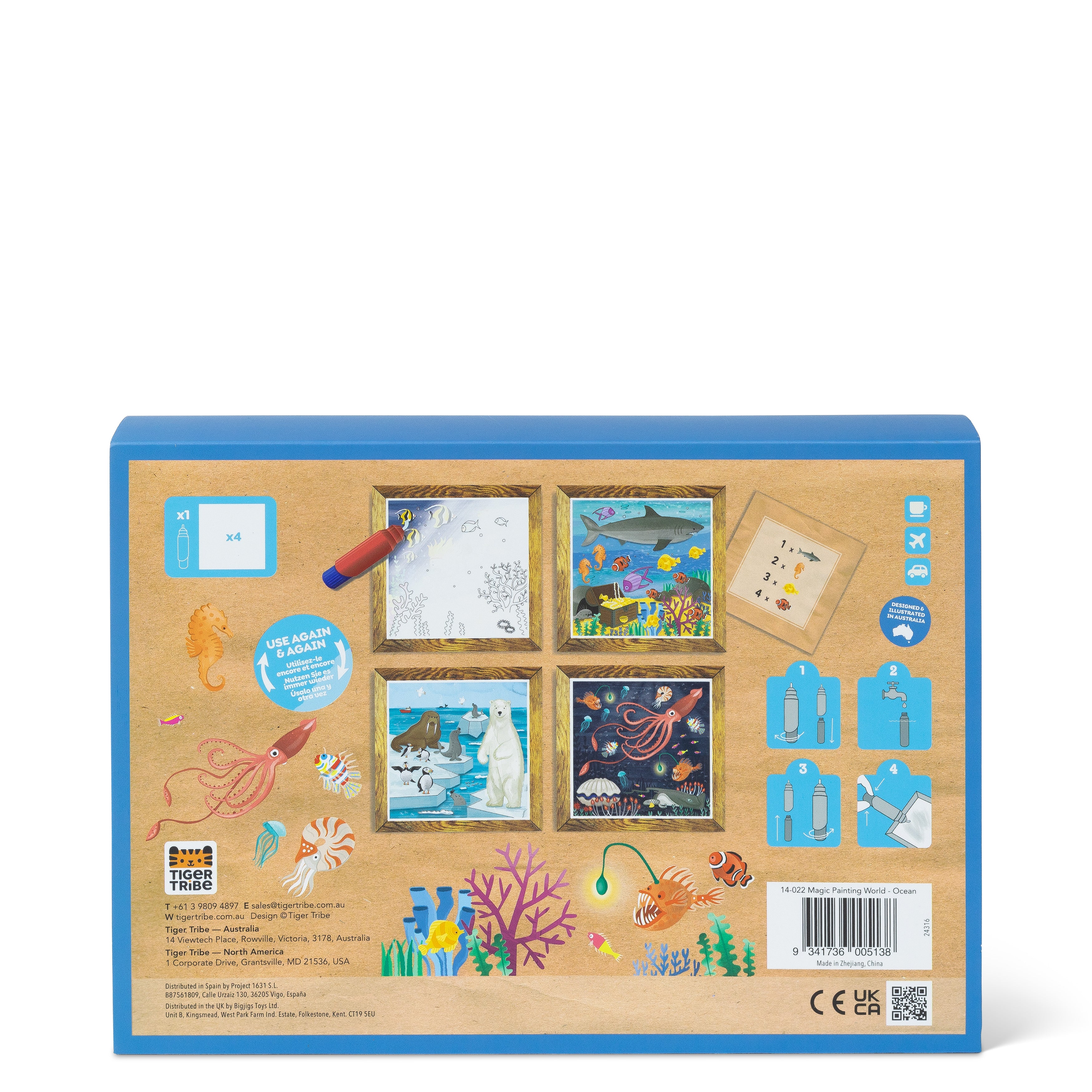 Tiger Tribe Magic Painting World – Ocean