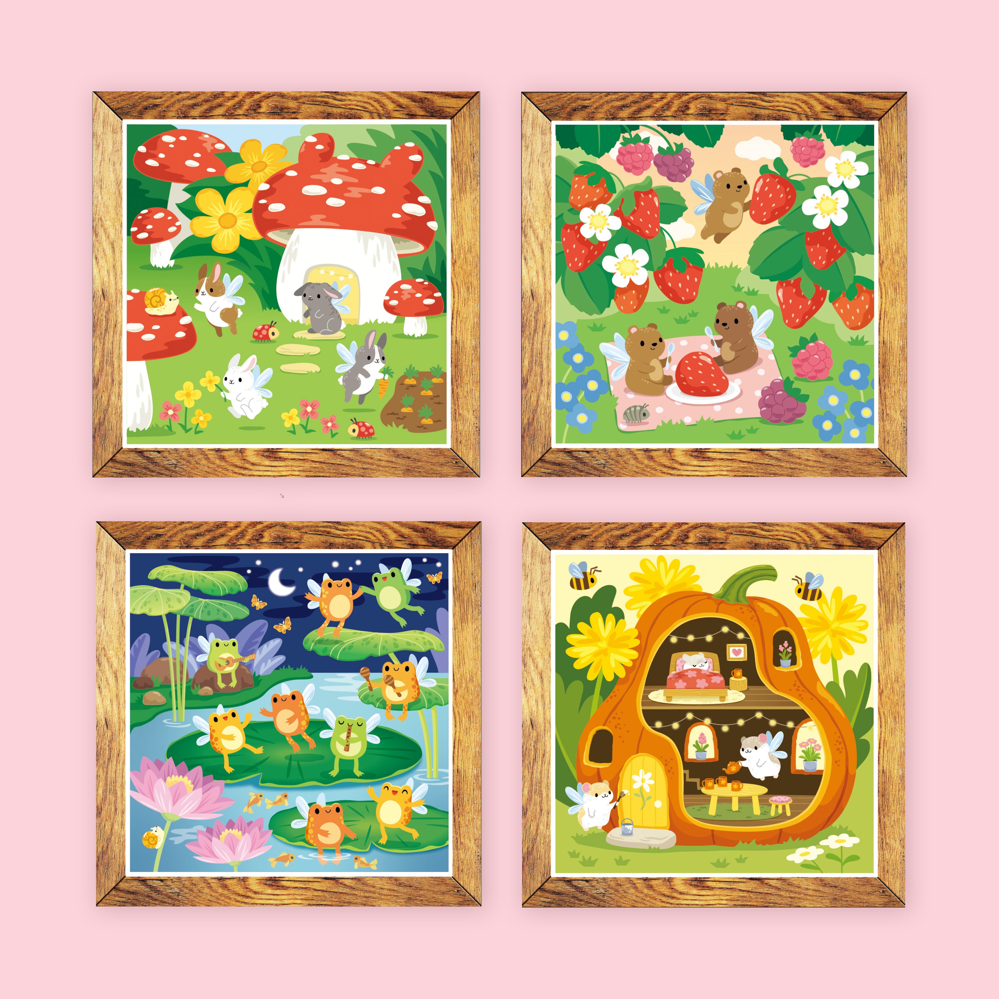 Tiger Tribe Magic Painting World – Fairy Friends