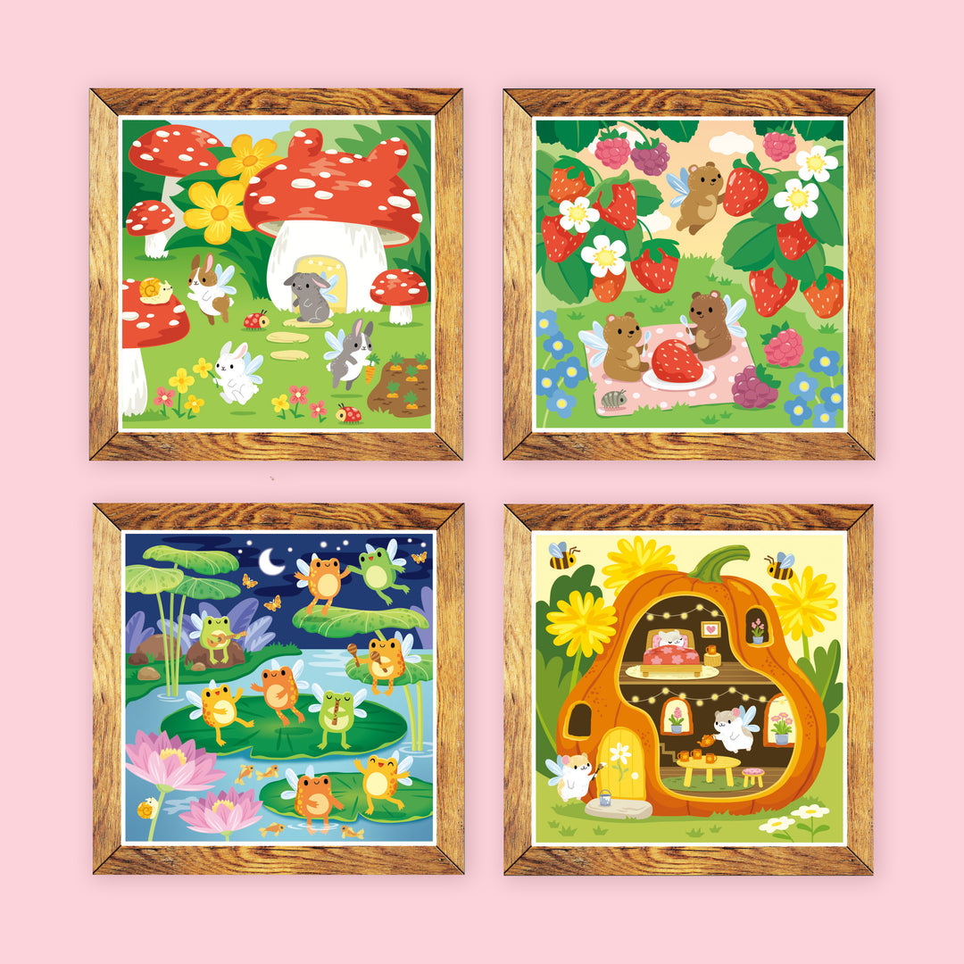 Tiger Tribe Magic Painting World – Fairy Friends