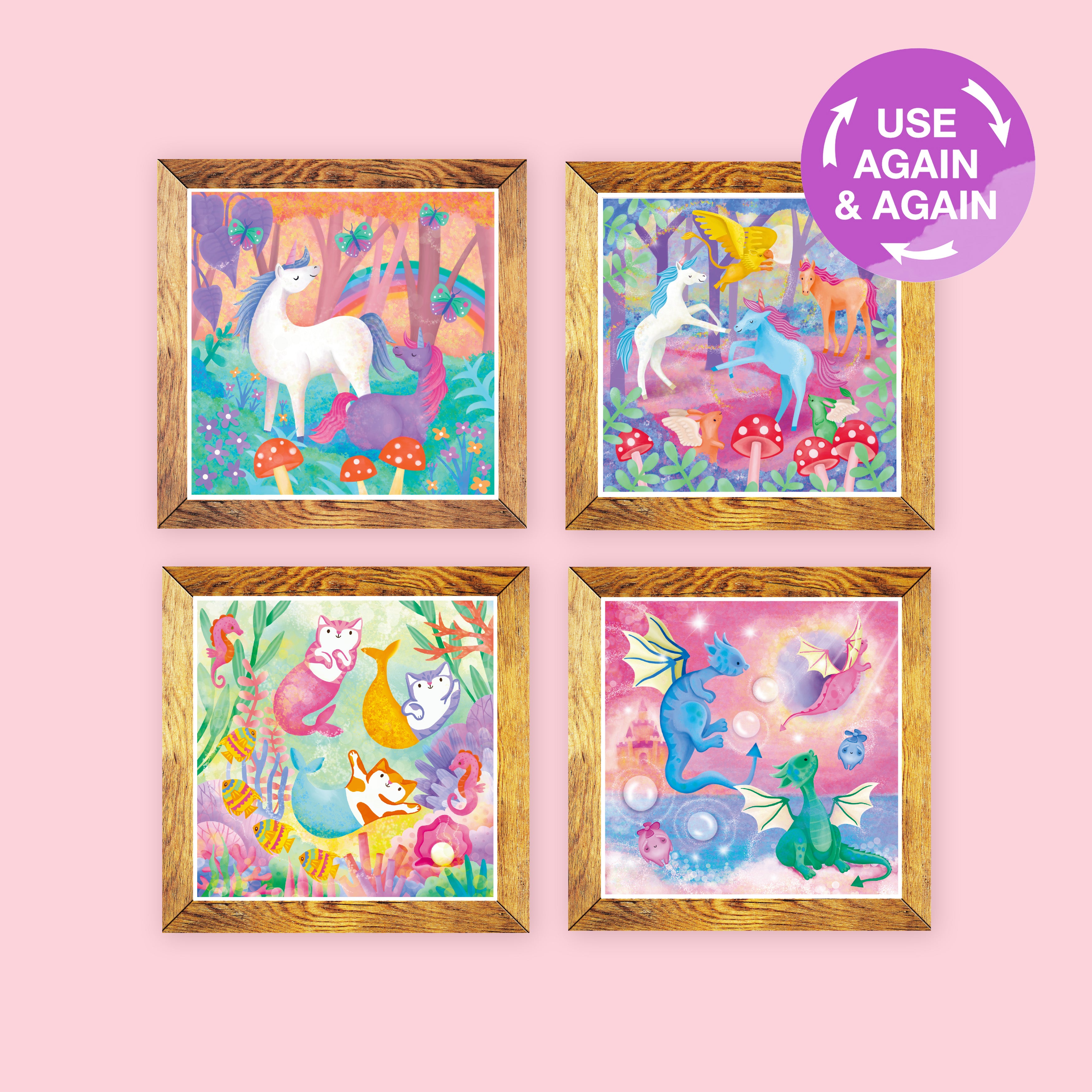 Tiger Tribe Magic Painting World – Unicorn & Friends