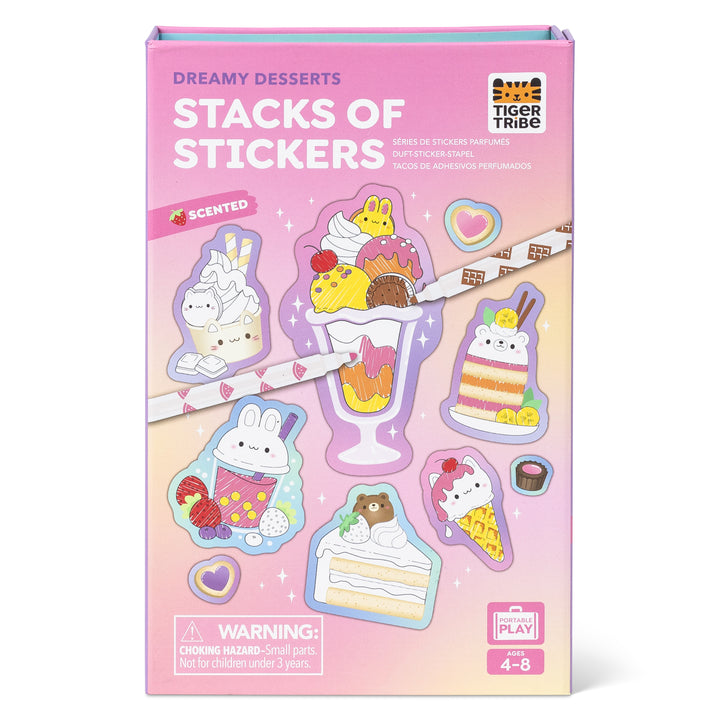 Tiger Tribe Stacks of Stickers – Dreamy Desserts