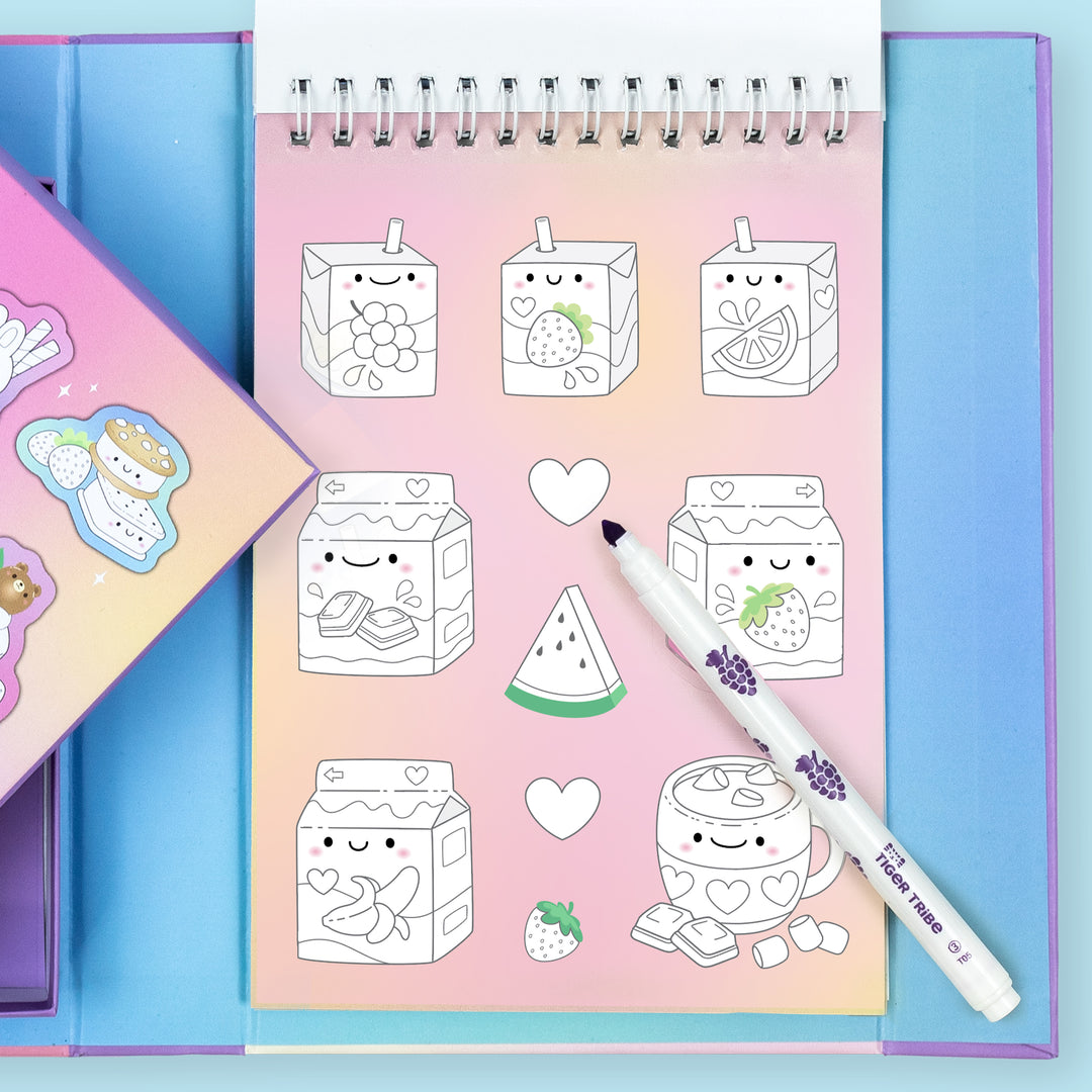 Tiger Tribe Stacks of Stickers – Dreamy Desserts
