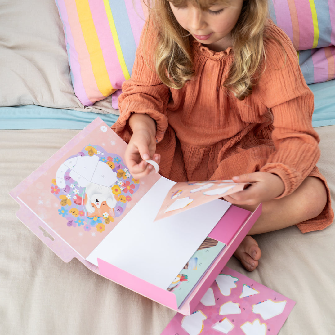 Tiger Tribe Sticker by Numbers – Magical Garden