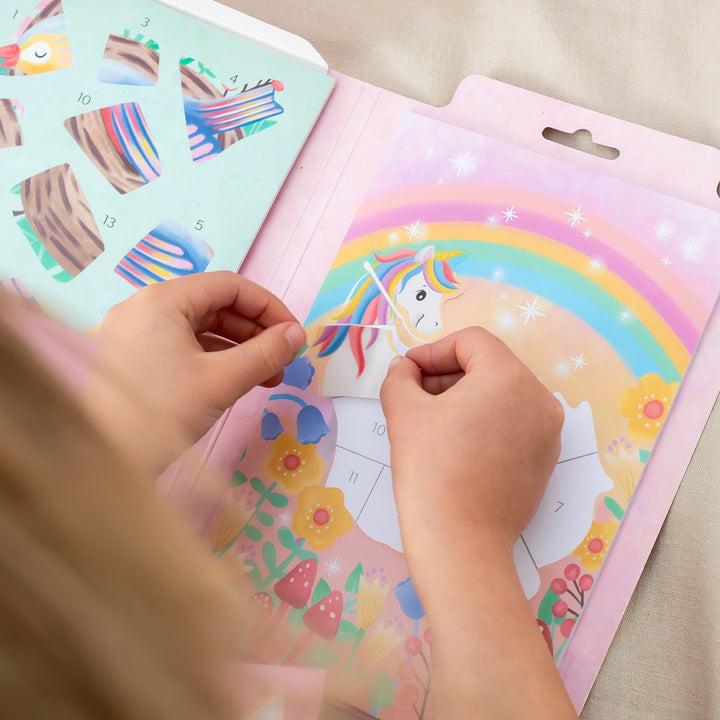 Tiger Tribe Sticker by Numbers – Magical Garden