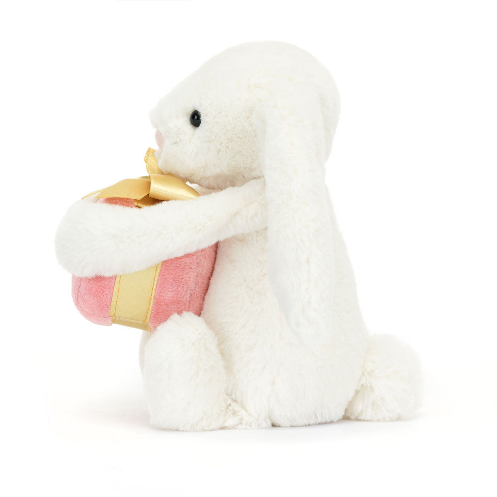 Jellycat Bashful Bunny with Present – Little