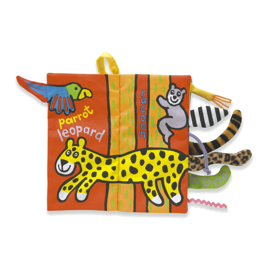 Jellycat Soft Activity Book – Jungly Tails