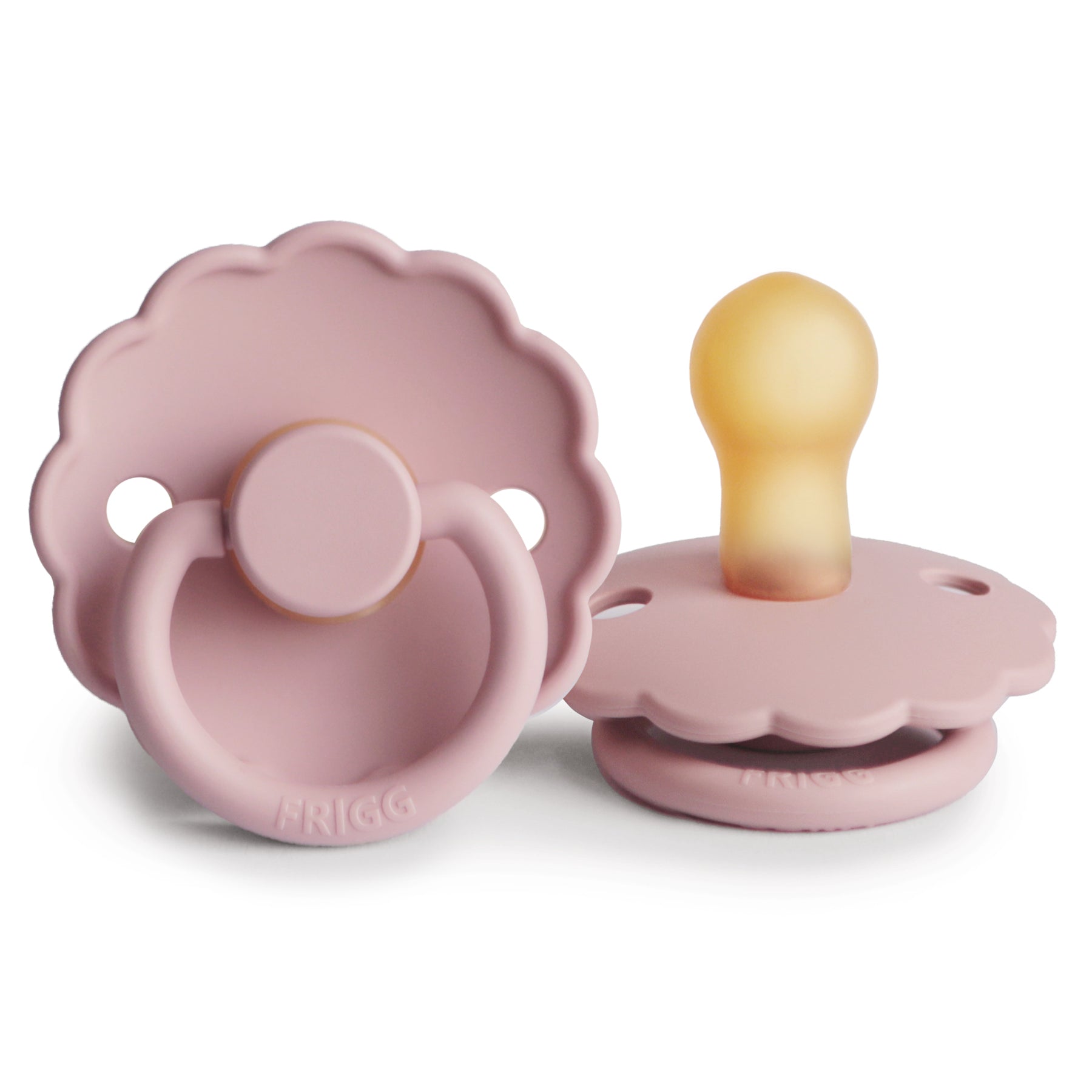 FRIGG Daisy Latex Pacifier Dummy – Baby Pink