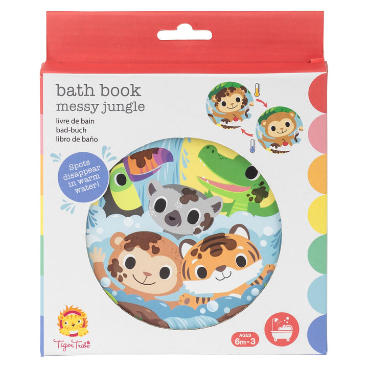Tiger Tribe Bath Book – Messy Jungle